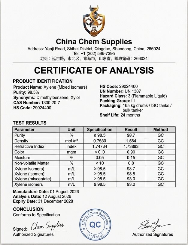 China Chemical Supplier
